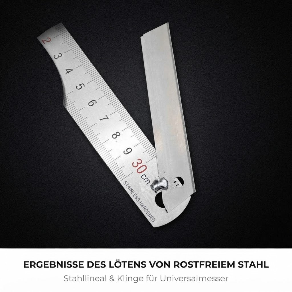 Leistungsstarkes Lötflussmittel für Edelstahl und Aluminium
