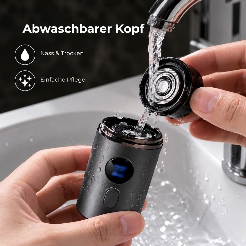 Tragbarer Mini-Elektrorasierer