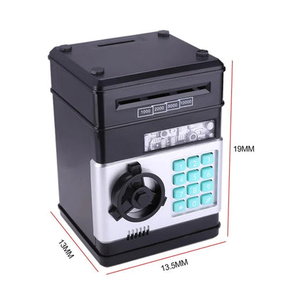 Mini-Geldautomat Spardose – Ein-/Auszahlung & elektronischer PIN-Code