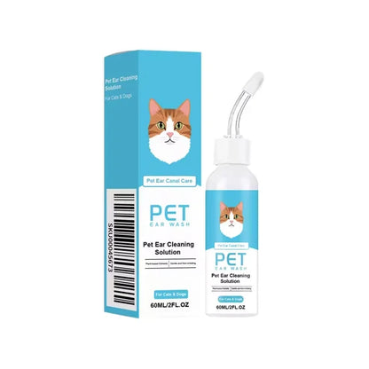 Ohrenreiniger-Tropfen für Hunde und Katzen 60 ml