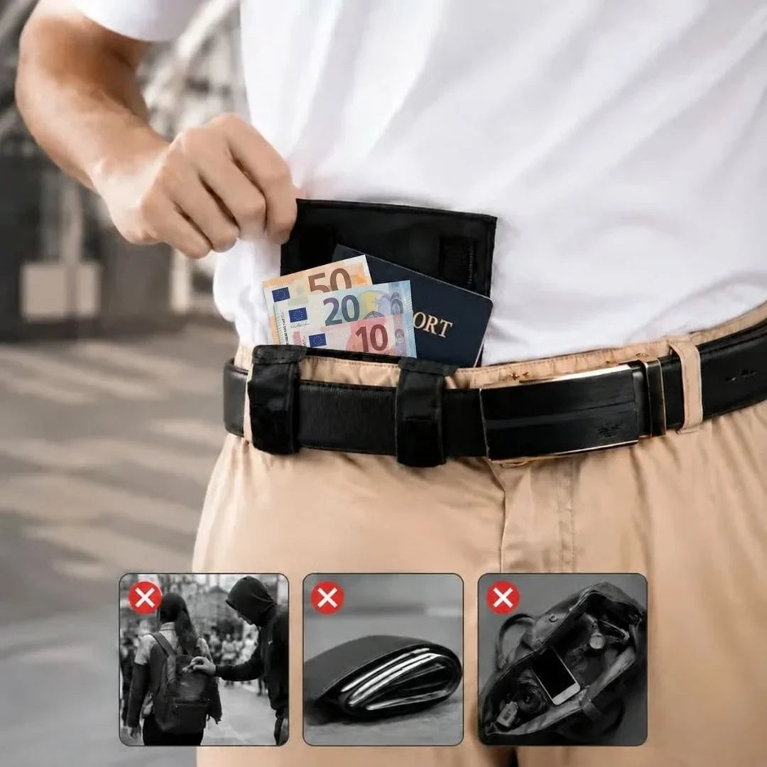 Versteckte Anti-Diebstahl-Gürteltasche