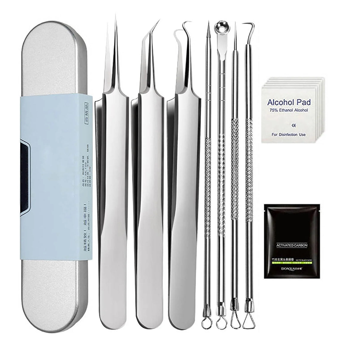 7-teiliges Mitesser-Entferner-Set
