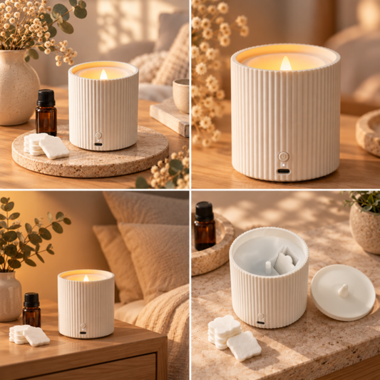 Wiederaufladbarer Aroma-Diffuser mit LED-Licht