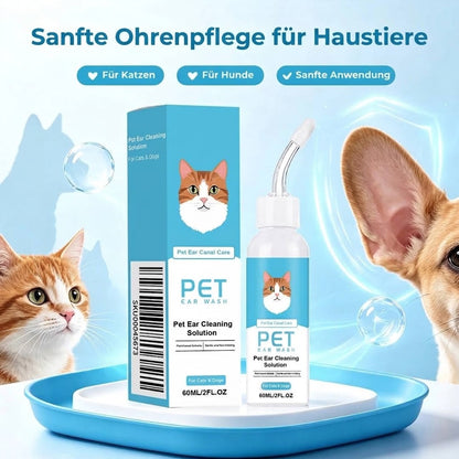 Ohrenreiniger-Tropfen für Hunde und Katzen 60 ml