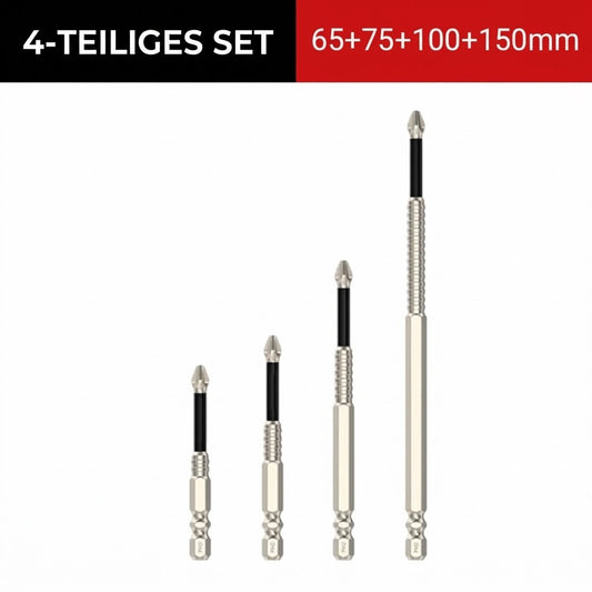 📢📢 40 % RABATT !! ⏰ Elektrisches Schraubendreher-Set – Sechskantkopf & starker Magnet ✨