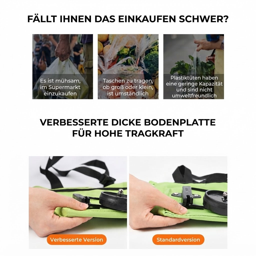 Faltbarer Einkaufstrolley
