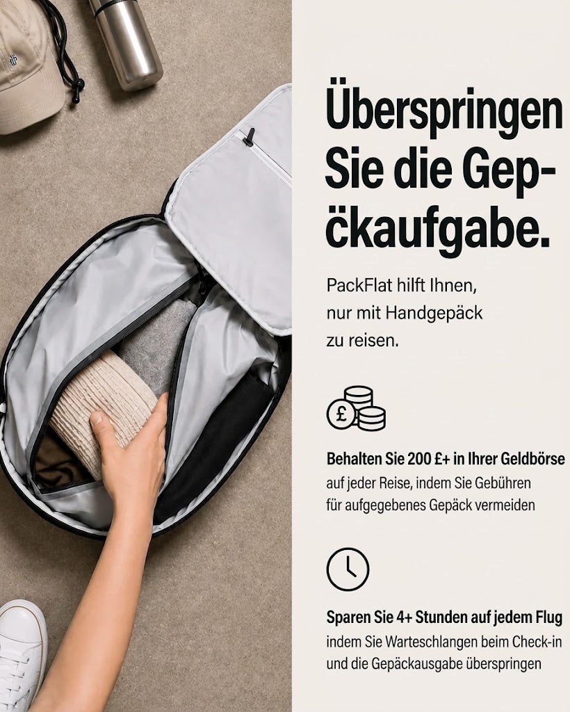 PackFlat Kompressions-Packwürfel Set