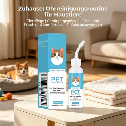 Ohrenreiniger-Tropfen für Hunde und Katzen 60 ml