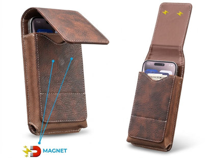 Handy-Gürteltasche aus Leder