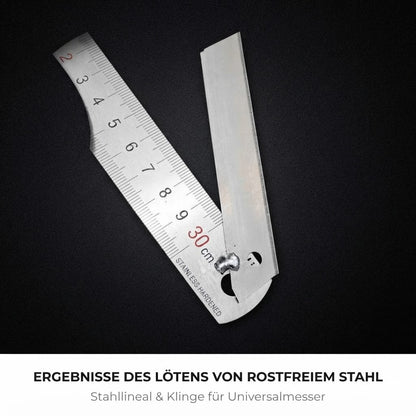 Leistungsstarkes Lötflussmittel für Edelstahl und Aluminium