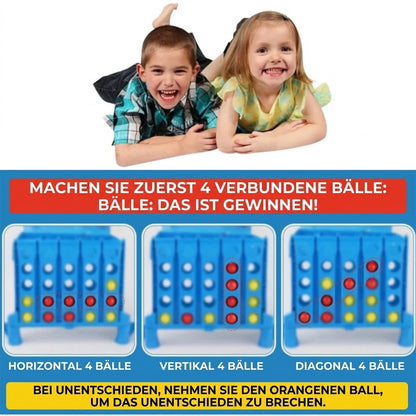 Hüpfendes 4-in-einer-Reihe Spiel – Bouncing Ball