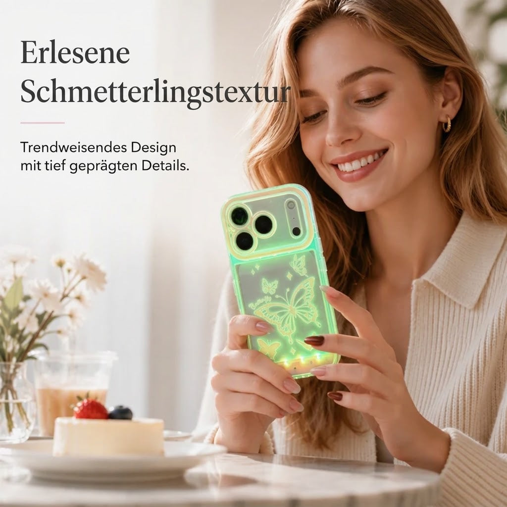📢📢 40% RABATT !! ⏰ LED-leuchtende Schmetterlings-Handyhülle
