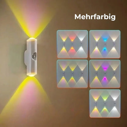 LED-Wandleuchte mit Bewegungsmelder – Kabellos, dimmbar und USB-aufladbar