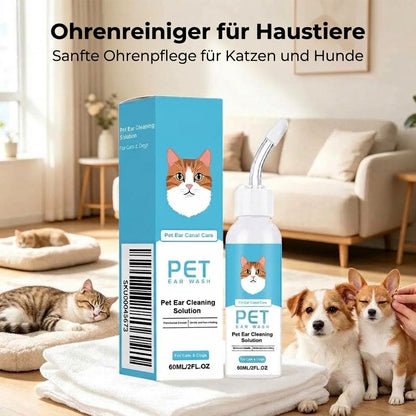 Ohrenreiniger-Tropfen für Hunde und Katzen 60 ml