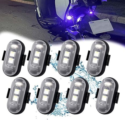 Kabellose LED-Stroboskoplichter – Inkl. Fernbedienung – 2er-Pack