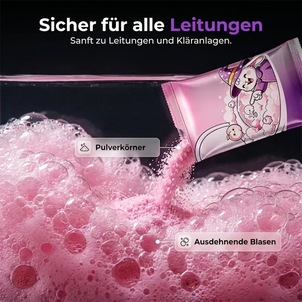 Schäumendes WC-Reinigungspulver