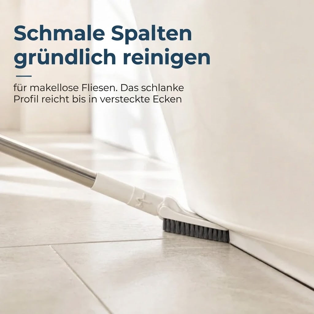 Ausziehbare Fugenbürste
