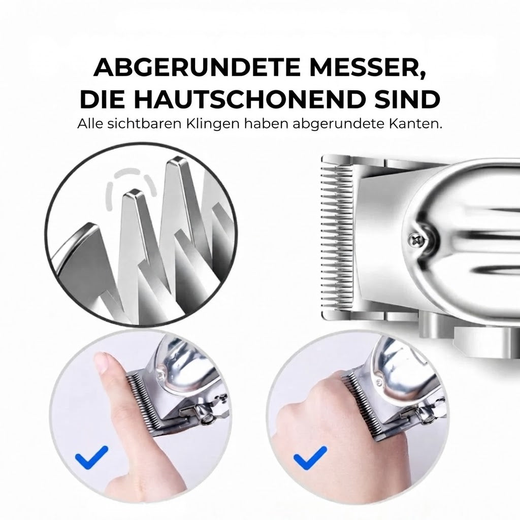 Professioneller Haartrimmer aus Karbonstahl