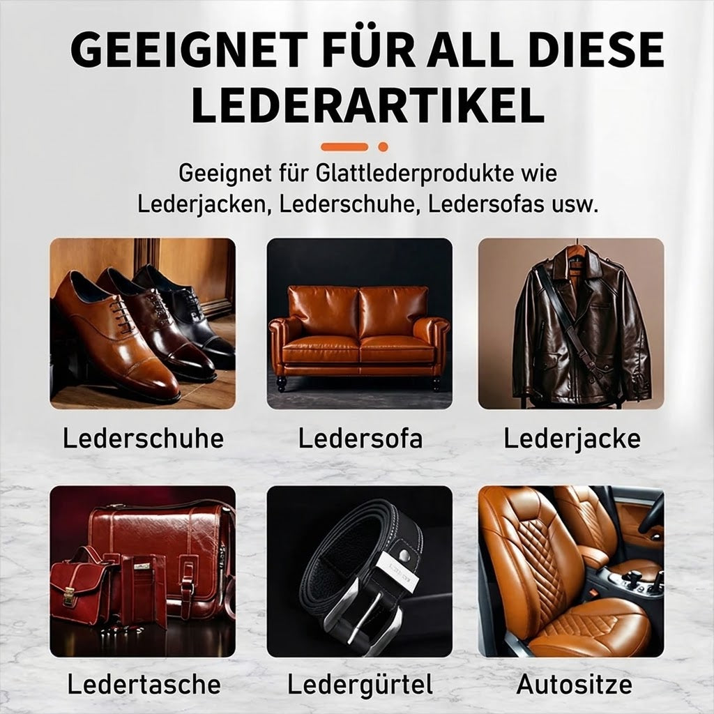 Leder-Farb-Reparaturbalsam – pH-neutral und für diverse Oberflächen