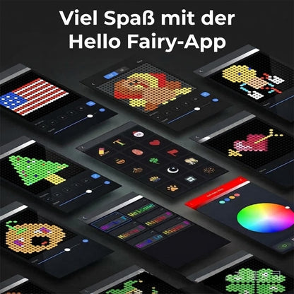 Smarter LED-Lichtervorhang – Individuelles Lichtdesign per App