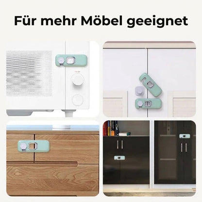 Kindersicheres Schrankschloss – 2 Stück