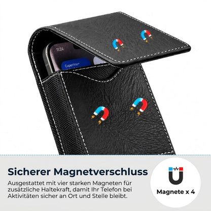 Handy-Gürteltasche aus Leder