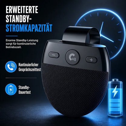 SP11 Bluetooth-Freisprecheinrichtung für Sonnenblende – Auto-Wake & A2DP