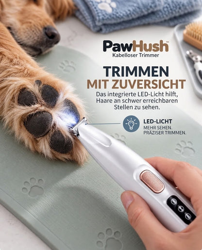PawHush – Kabellose Tierhaarschneidemaschine
