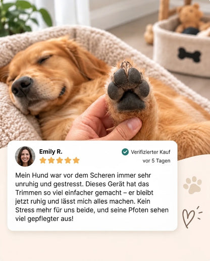 PawHush – Kabellose Tierhaarschneidemaschine