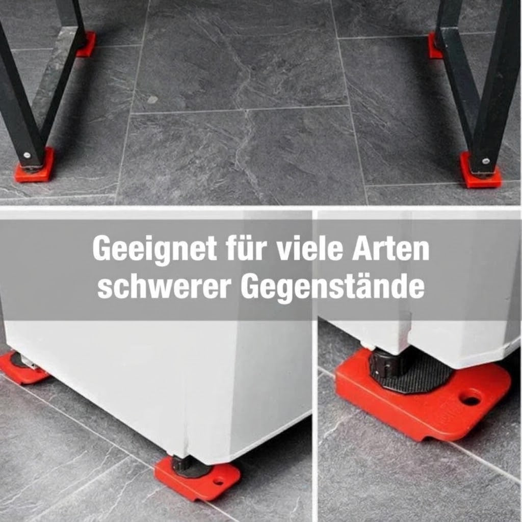Möbelheber und Transportrollen-Set
