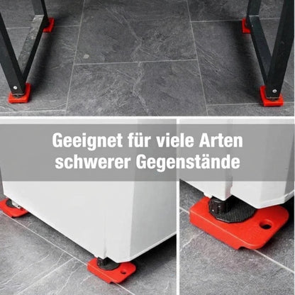 Möbelheber und Transportrollen-Set